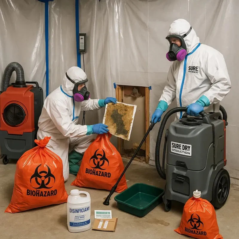 Contaminated Water Handling Protocols process in Monte Sereno, CA